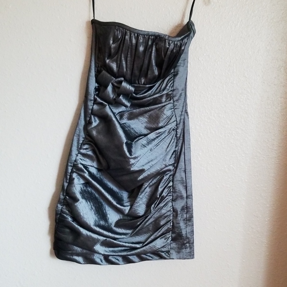Gray formal dress!